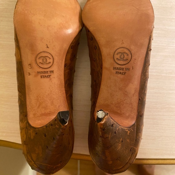 Chanel *RARE* vintage heels 6A - Picture 4 of 4